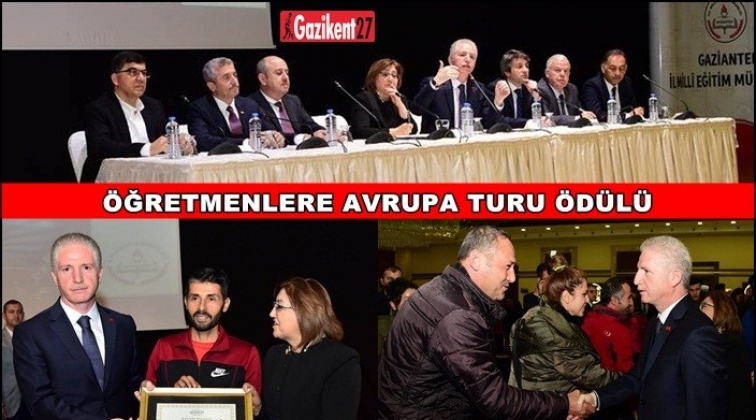 Başarılı &ouml;ğretmenlere 'Avrupa turu' hediyesi