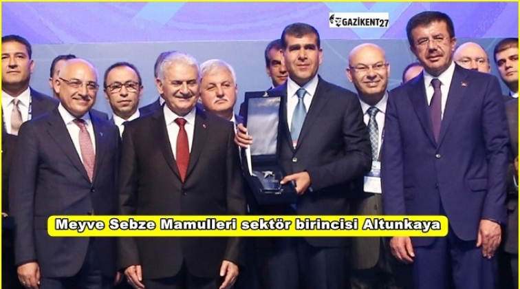 Başbakan Binali Yıldırım&rsquo;dan Altunkaya&rsquo;ya &ouml;d&uuml;l