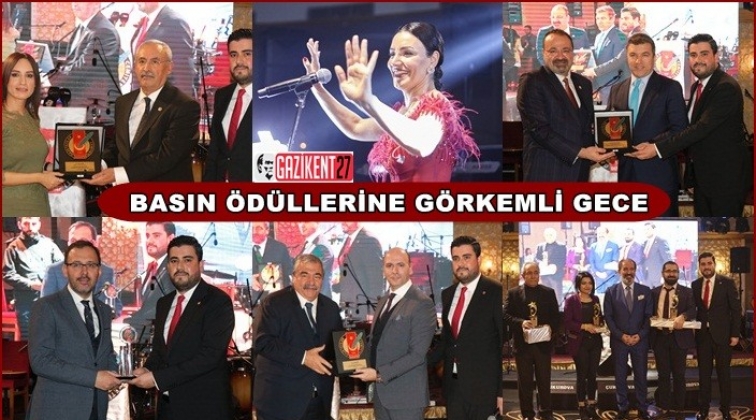Basın &Ouml;d&uuml;lleri sahiplerini buldu