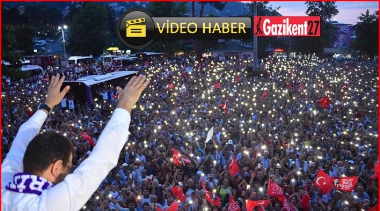 Başkan horona durdu vatandaşlar ışık tuttu!