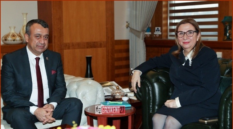Başkan Kileci Bakan Pekcan’la görüştü