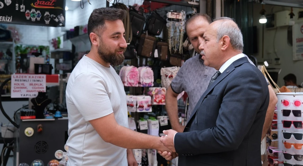 Başkan Kılı&ccedil;, Alaybey esnafını dinledi 
