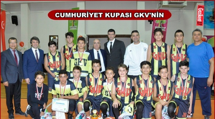 Basketbol Cumhuriyet Kupası Gaziantep Kolej Vakfı’nın