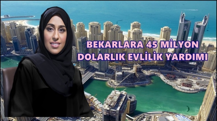 Bekarlara 45 milyon dolarlık evlilik yardımı