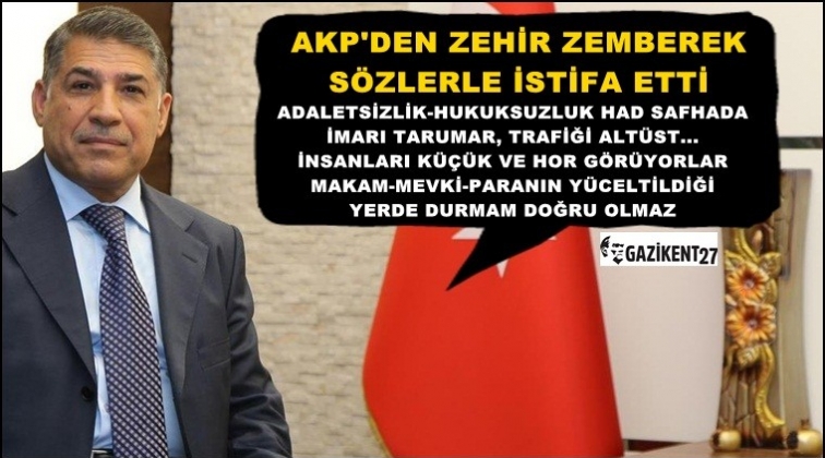 Bekir Öztekin AKP'den istifa etti!