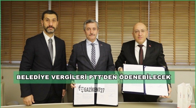 Belediye vergileri PTT'den &ouml;denebilecek