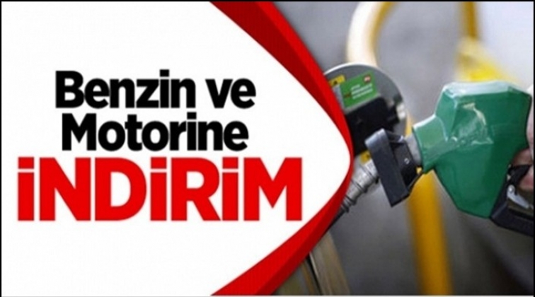 Benzin ve motorine indirim!