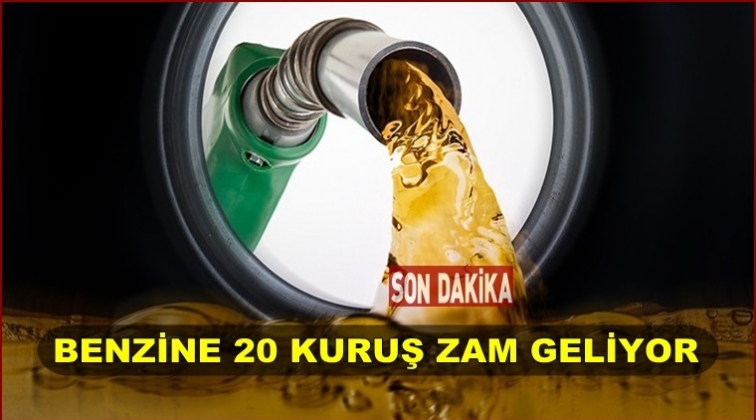 Benzine 20 kuruş zam beklentisi!