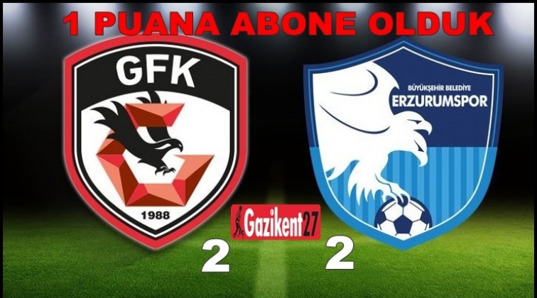 Beraberliğe abone oldular 2-2