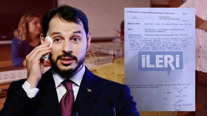 Berat Albayrak hakkında tutanak tutuldu