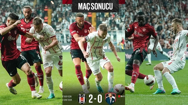 Beşiktaş: 2 - Gaziantep FK: 0  MAÇ SONUCU - Beşiktaş Haberleri
