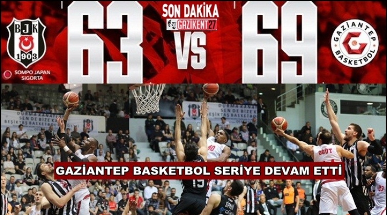 Beşiktaş 63-69 Gaziantep Basketbol