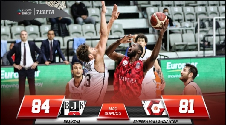 Beşiktaş 84-81 Gaziantep Basketbol