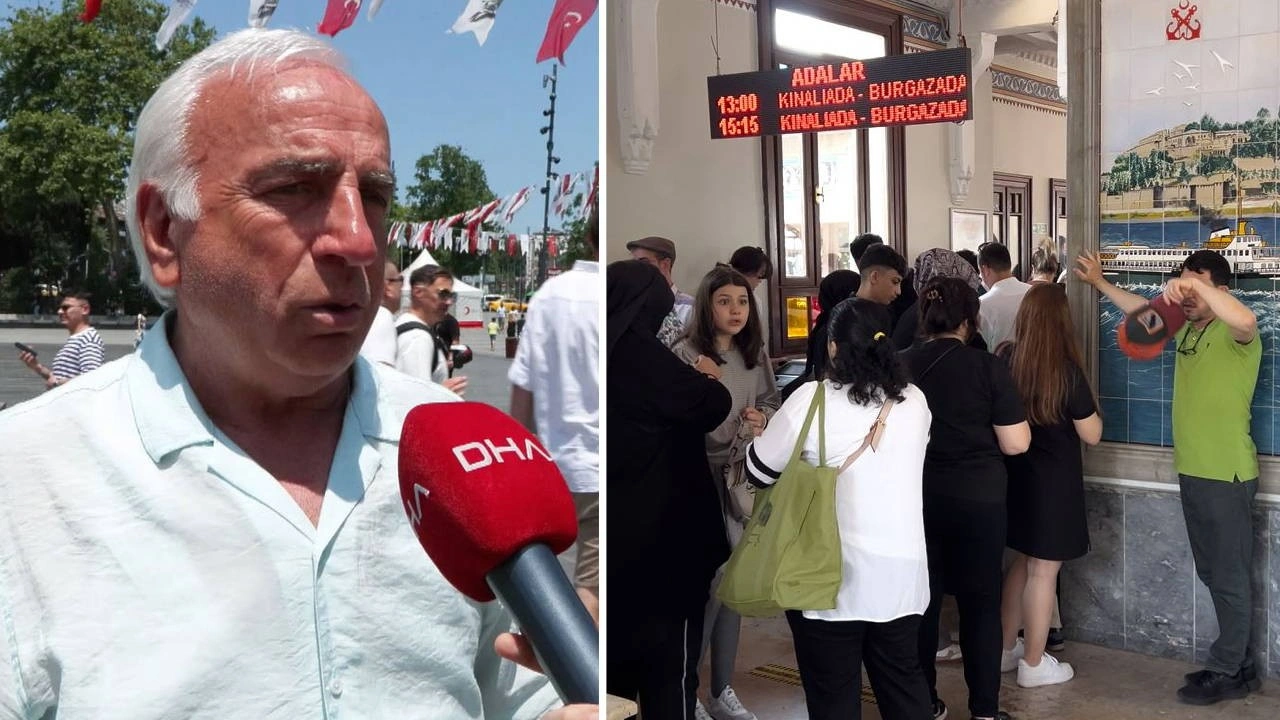 Beşiktaş İskelesi'nde 'Adalar' yoğunluğu: 'Kabataş’tan daha kalabalık, binmekten