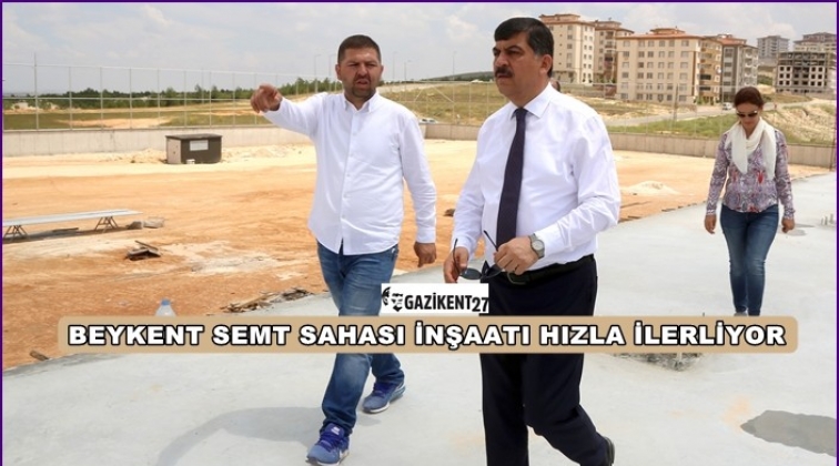 Beykent semt sahasında sona yaklaşıldı