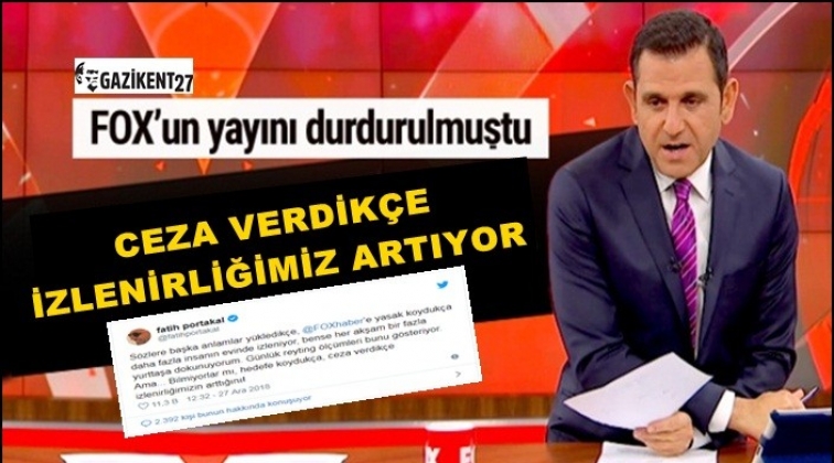 Bilmiyorlar mı ceza verdik&ccedil;e izlenirliğimizin arttığını?