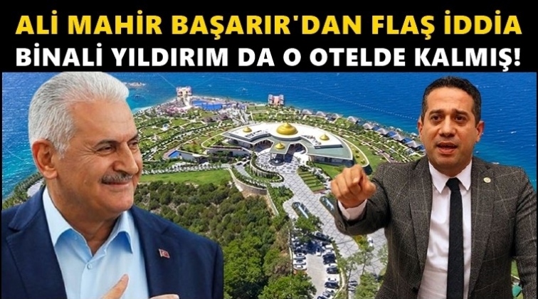 Binali Yıldırım Paramount Otel'de kaldı mı?