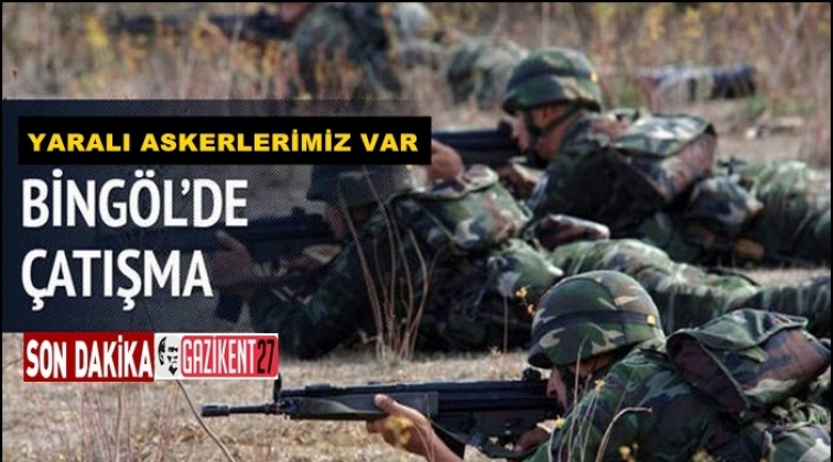 Bing&ouml;l&rsquo;de PKK'lı ter&ouml;ristlerle &ccedil;atışma &ccedil;ıktı