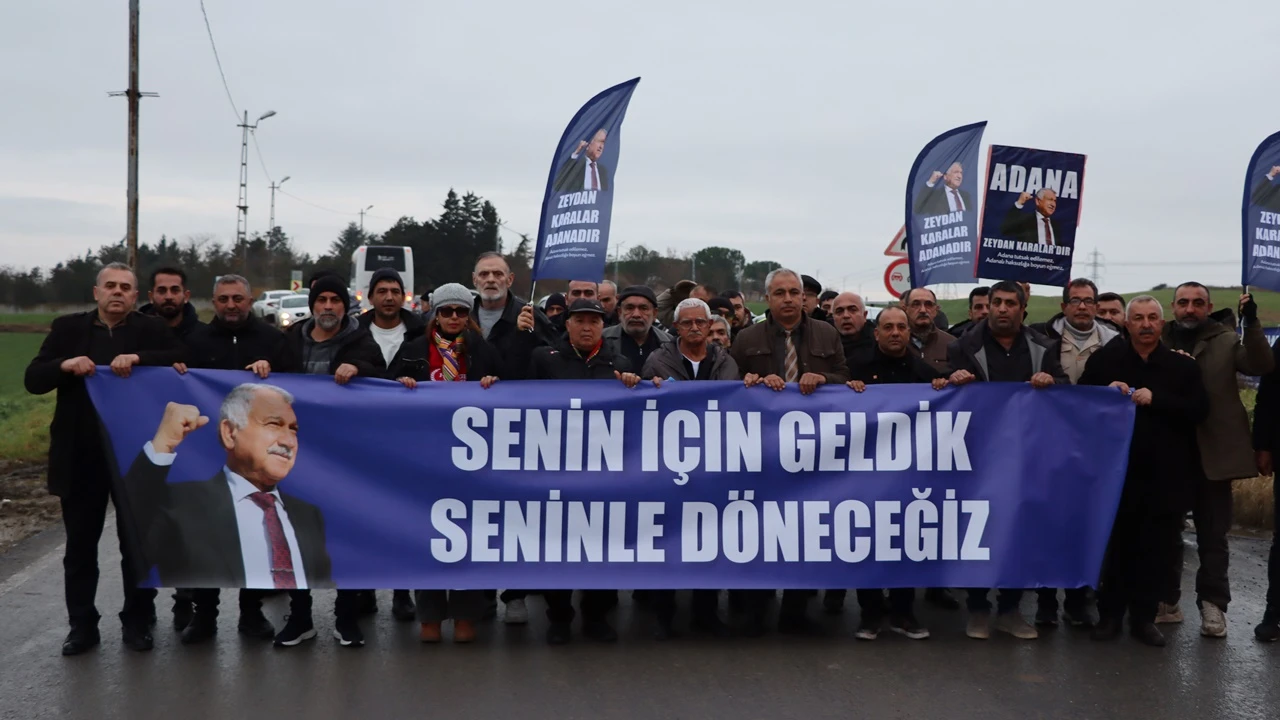 Binlerce Adanalı, Zeydan Karalar&rsquo;a destek i&ccedil;in Silivri&rsquo;de buluştu