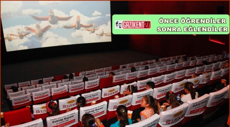 Binlerce &ouml;ğrenciye sinema keyfi