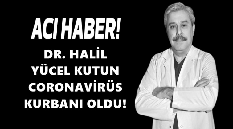 Bir doktor daha corona kurbanı oldu!