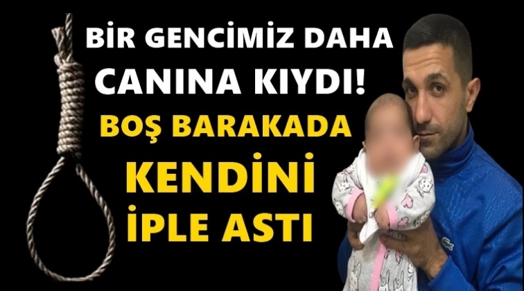 Bir intihar daha: Barakada kendini astı!..