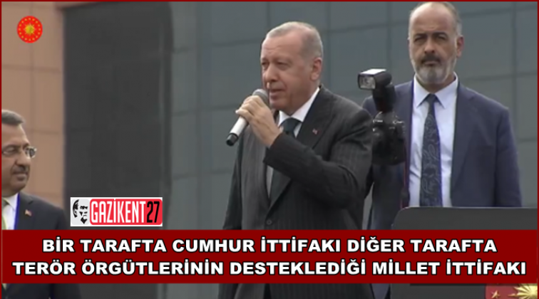 Erdoğan'ın dili sürçtü