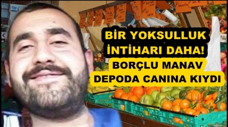 Bir yoksulluk intiharı daha!