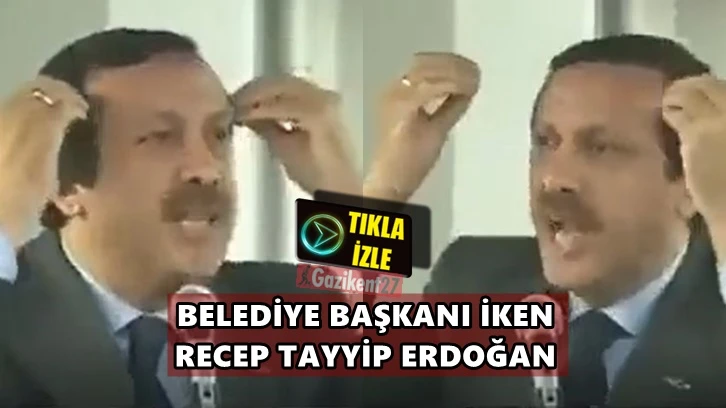 Bir zamanlar Erdoğan: Bu belediye halkın belediyesi... 
