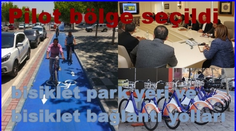 Bisiklet park yeri ve bağlantı yolları geliyor...