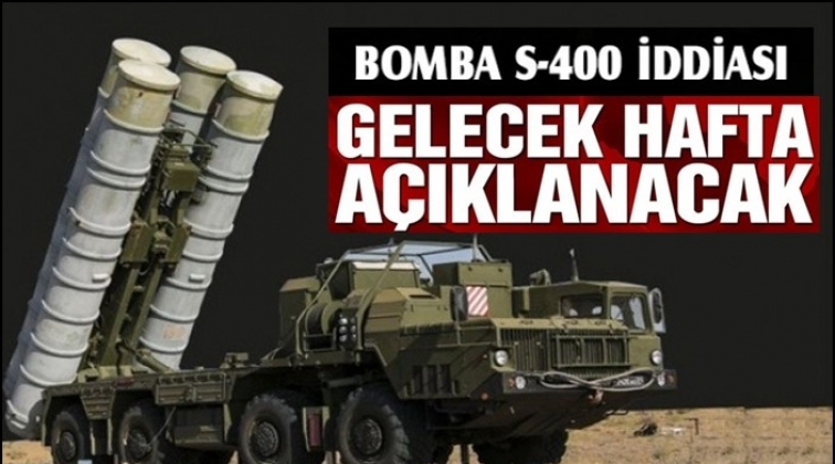 Bloomberg’den S400 iddiası: ABD gelecek hafta