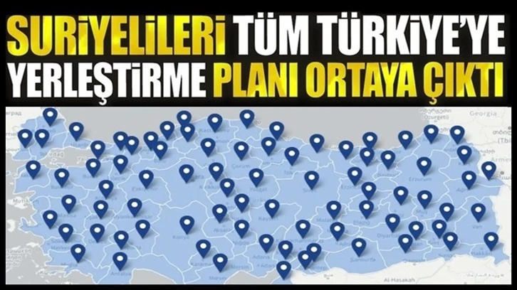 BM'nin planları ortaya çıktı! Suriyeliler böyle yerleştirilecek!