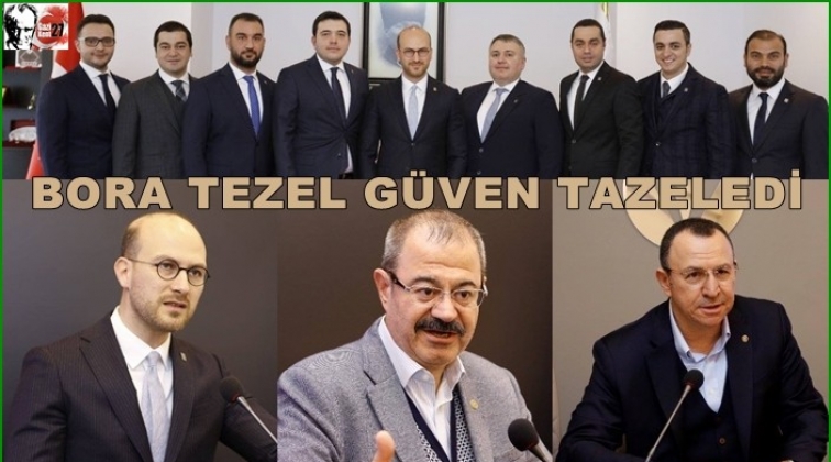 Bora Tezel, güven tazeledi