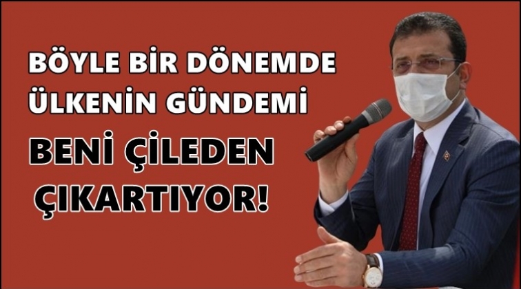 'Böyle bir dönemde, ülkemizin ‘gündemi ne'