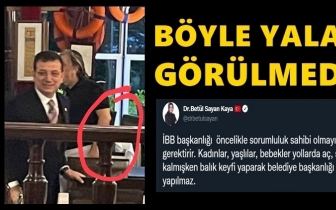 Böyle yalan görülmedi, paylaşıma tepki yağdı...