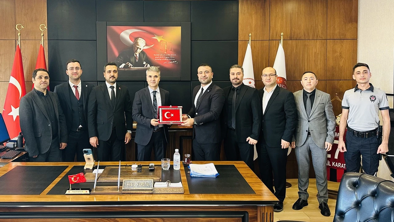Büro Memur-Sen Adliye Şubesi’nden Başsavcı Karataş’a ziyaret