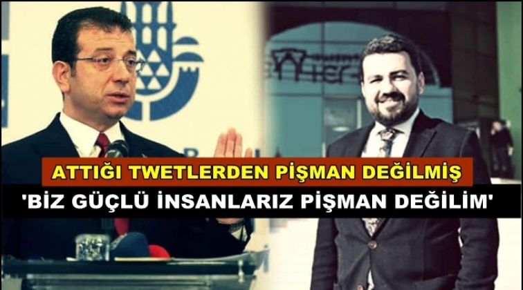 B&uuml;y&uuml;k tepki vardı, istifa etti, 'pişman değilim' dedi