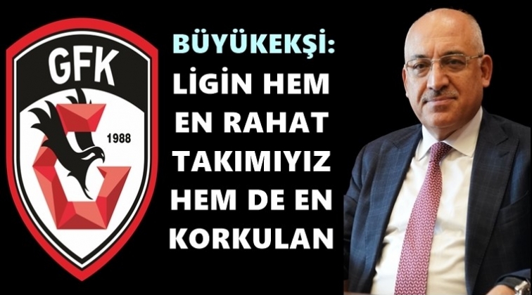 Büyükekşi: Alkışı hak eden bir takım olduk