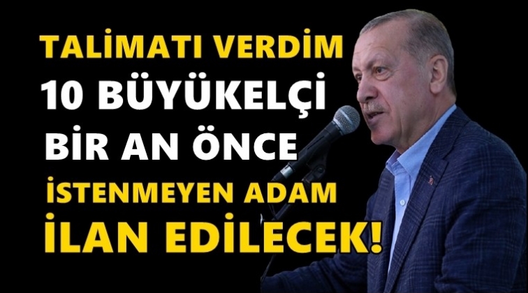 Büyükelçiler 'istenmeyen kişi' ilan edilecek!