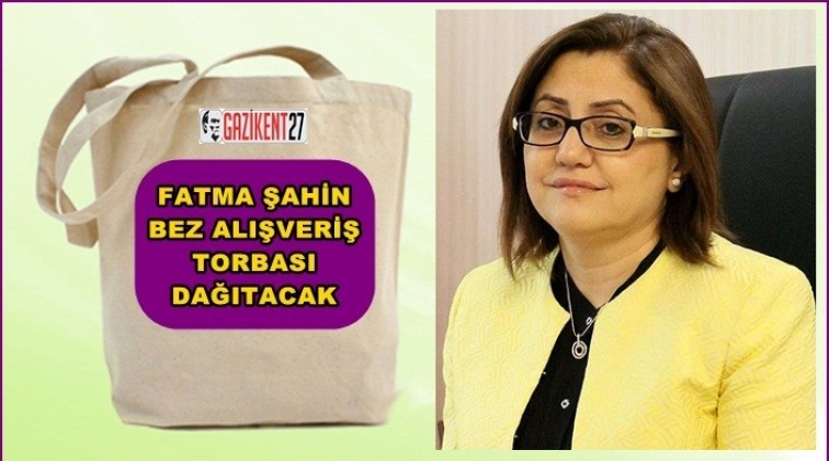 B&uuml;y&uuml;kşehir bez alışveriş torbası dağıtacak
