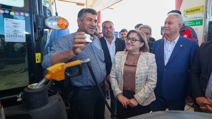Büyükşehir'den çiftçiye 5 milyon litre mazot