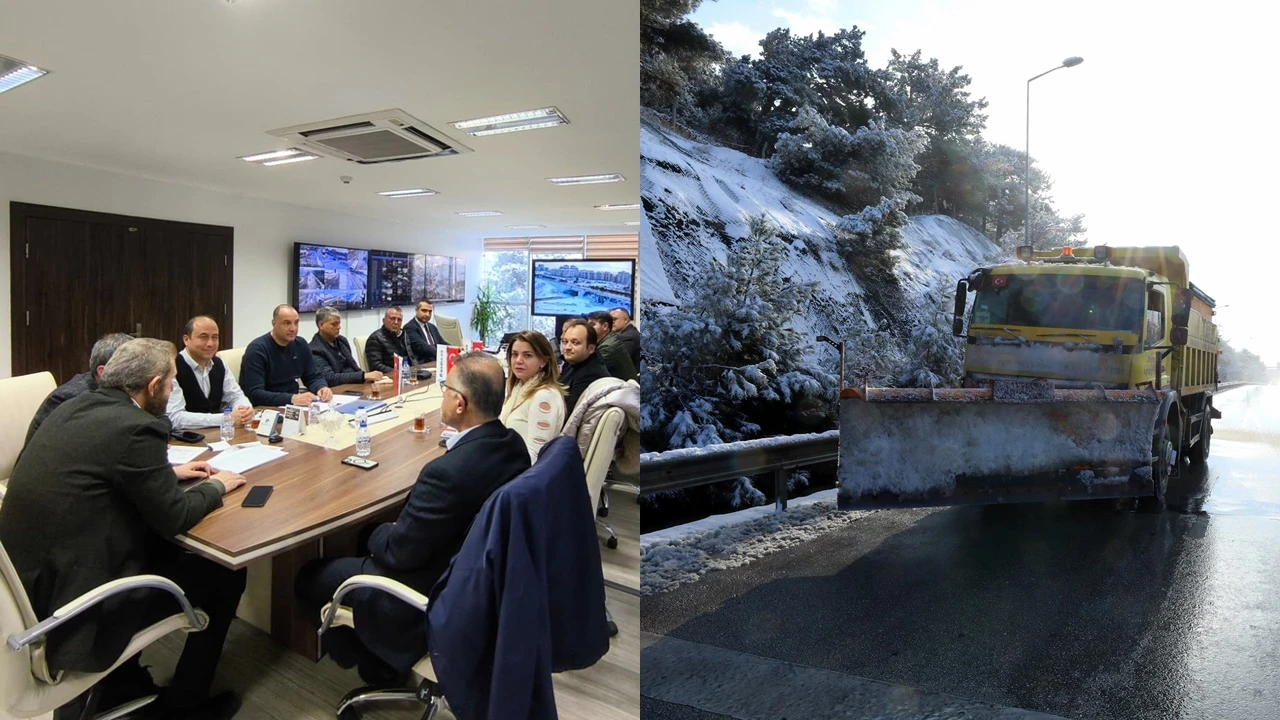 B&uuml;y&uuml;kşehir'den kar ve don riskine karşı hazırlık toplantısı