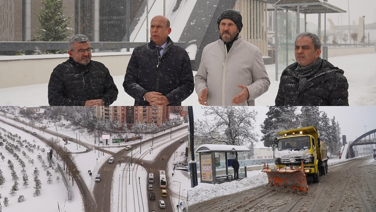 B&uuml;y&uuml;kşehir ekipleri 200 ara&ccedil; 800 personelle sahada