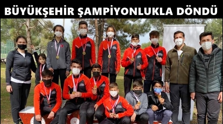 Büyükşehir Kros Ligi şampiyonu...