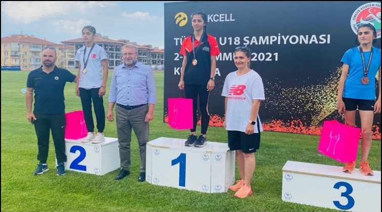 Büyükşehir sporcusu Türkiye şampiyonu oldu...