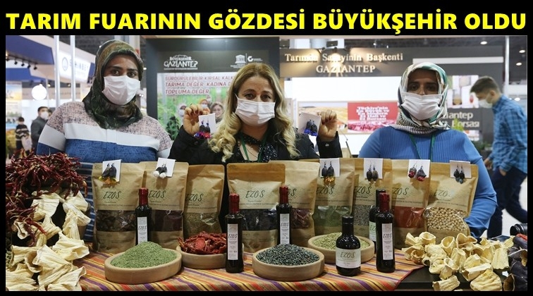 Büyükşehir stantına yoğun ilgi...