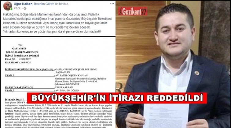 B&uuml;y&uuml;kşehir'in itirazına mahkemeden red cevabı