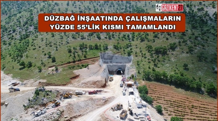 &Ccedil;alışmaların y&uuml;zde 55&rsquo;lik kısmı tamamlandı
