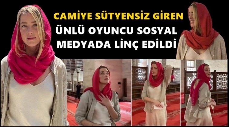 Camiye sütyensiz girdi, linç kurbanı oldu