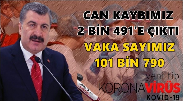 Can kaybımız 2 bin 491'e yükseldi